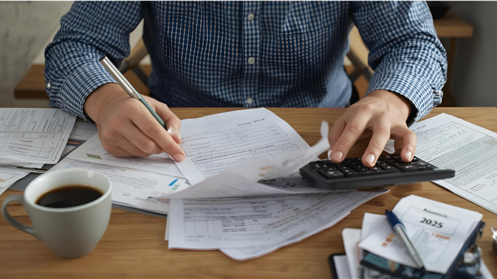 Rogers homeowner reviewing 2025 standard deduction and itemizing taxes